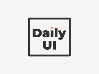 Daily UI Logo daily dailyui design logo ui ux vector