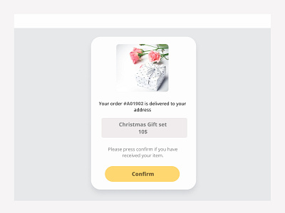 Confirmation - daily ui #54 artwork card challenge confirm daily dailyui design product ui