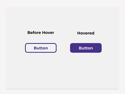 Button - Before and after hover (daily ui 83) app artwork button challenge daily dailyui design hover ui vector web