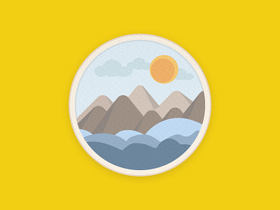 Outdoor Patch daily illustration outdoor patch ui uiux