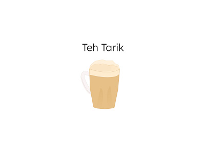 My favourite drink - teh tarik artwork drink favourite illustration tarik teh ui vector