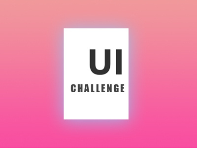 UI Challenge - Coming soon challenge coming comingsoon dailyui ui