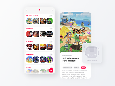 Mobile App Concept — Video Game Collection Tracker