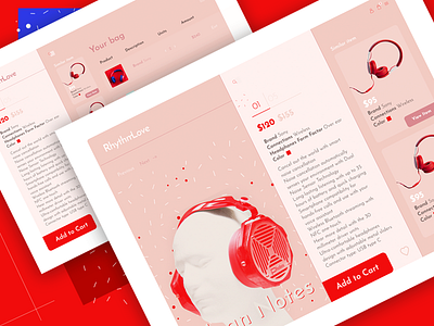 E-commerce UI - RthythmLove