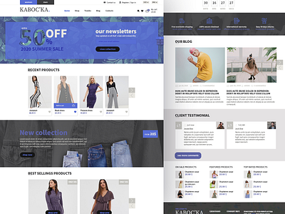Online Fashion Store catalog clothes clothes shop concept design delivery design e commerce e commerce shop fashion marketing online shopping online store product page uiux website