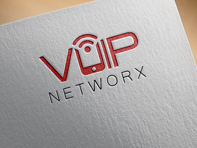 VOIP Net WorX Logo Design