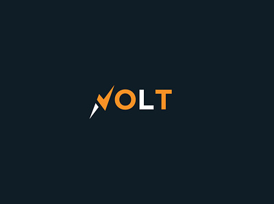 Volt logo design ai company logo design electricity energy energy logo graphic design icon illustrator letter lettermark logo logo design logodesign minimal minimalist logo vector volt volt logo voltage