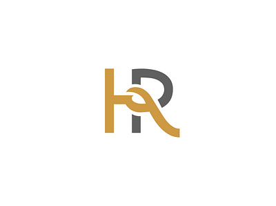 HR logo design black brand gold hr logo letter logo lettering lettermark logo logo agency logo design logo designer logo inspire logo maker logo mark logodesign logomark logos logotype popular design typography