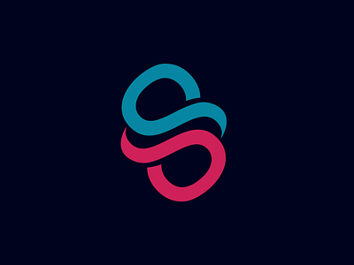 Letter S Minimal logo Design