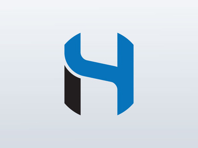 Latter H And Y Logo Concept yh logo yh hype flat illustrator vector logo design icon design logo
