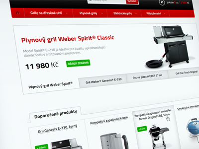 Grill e commerce clean e commerce grill modern shop