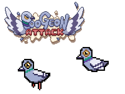 Pigeon animation Poogeon animated gif animation animation 2d mobile game pigeon pixel pixelart