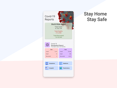 Covid-19 Mobile app app design covid19 mobile app mobile ui uidesign uiux uiuxdesign