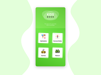 kidsbook kidsapp design mobile app mobile app design mobile ui ui ui ux design uidesign