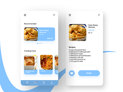 Food App food foodapp mobile uidesign mobileui uiuxdesign