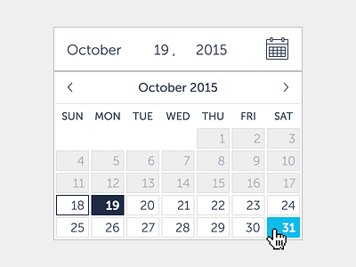 Calendar calendar date day input month widget year