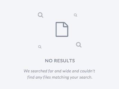 No Results animation animation empty file gif no results search user