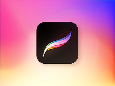 Procreate Rebound colorful getcreativewithprocreate gradients icon ipad pro ipados logo mobile procreate procreate app