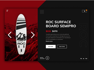#1 Product page challenge beautiful black and red design ecommerce product page shopify shopify store ui user interface ux ux ui web web banner web desgin