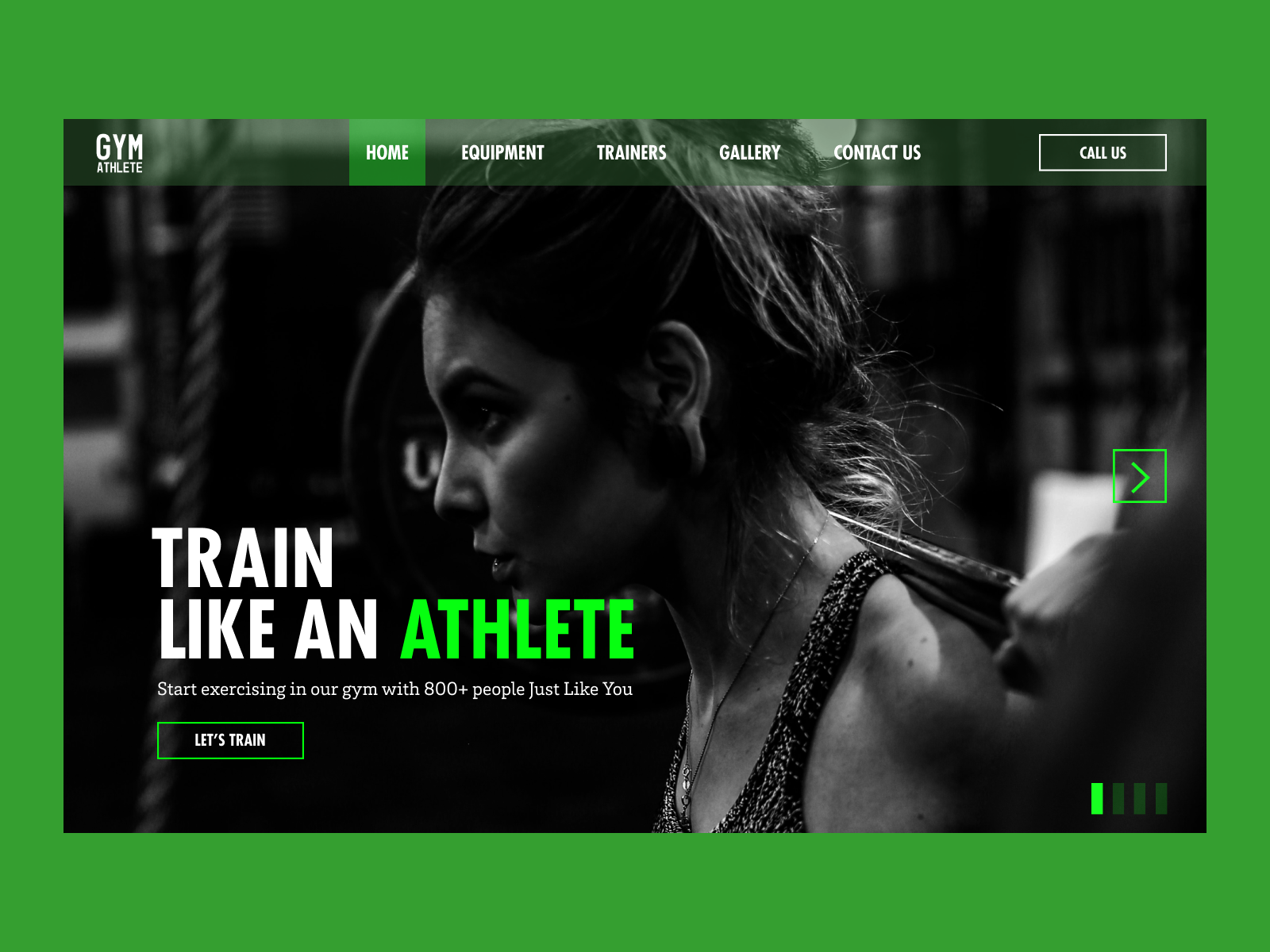 Gym splash screen by Sergey Nikolaevitch UX\UI on Dribbble