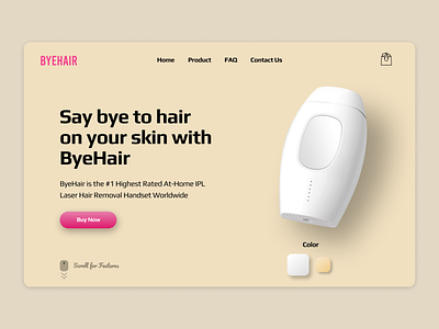 Byehair E-commerce shot