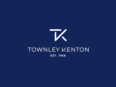 TK Logo identity k logo logo design minimal t type