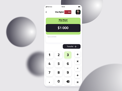 DailyUI04 - Calculator 004 bank app banking calculator daily100 mobile app mobile app design ui