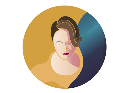 F fleabag illustration illustrator portrait illustration