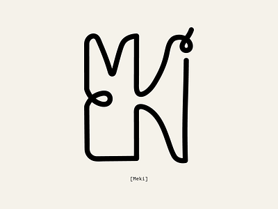 Meki design georgian illustrator logo type type art type design typedesign vector