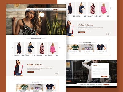 Fixed Apparel branding design ui web