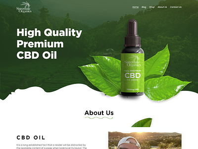 CBD Oil Landing Page