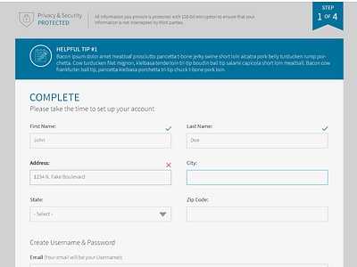 Form Fields form ui web form