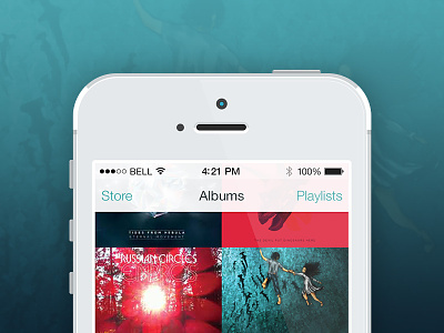 IOS Music Player Full Project ios iphone mobile musicplayer