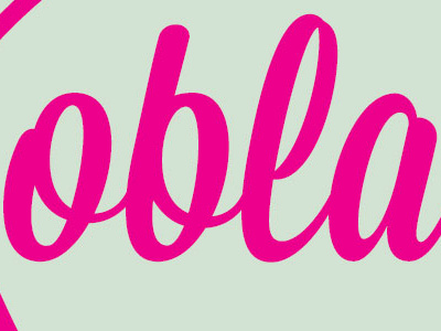 Kobla branding circle fashion illustrator logo simple