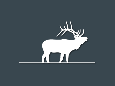 WIP - Elk Mark animal antlers beast deer elk horns logo mark