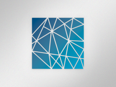 WIP - Mosaic Mark blue logo mosaic square triangle