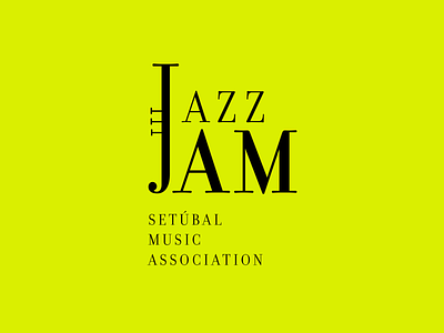 JazzJam logo branding design identity illustration illustrator logo type typography vector