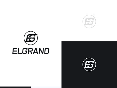 Elgrand Logo Design branding earphone headset icon logo