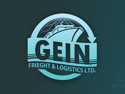 Gein Logistics Logo Design.