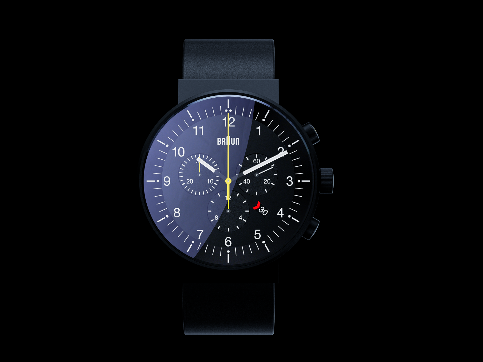 braun prestige chronograph
