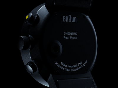 Braun Prestige Chronograph: IV 3d adobe after effects autodesk c4d cinema4d design designinspiration digitalart fusion 360 hard surface modeling maxon photoshop redshift3d