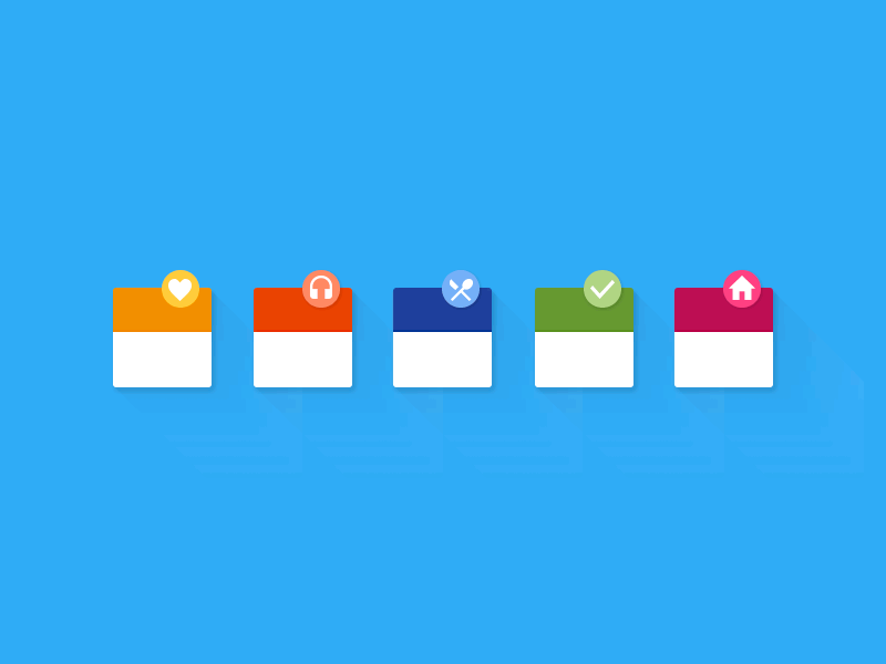 Google Now 3rd Party Apps animation app design flat google icon icons material design ui