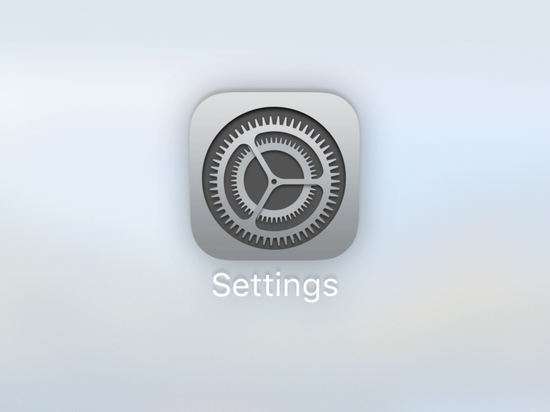 Ios Parallax Icon 004 Settings By Jason Zigrino On Dribbble