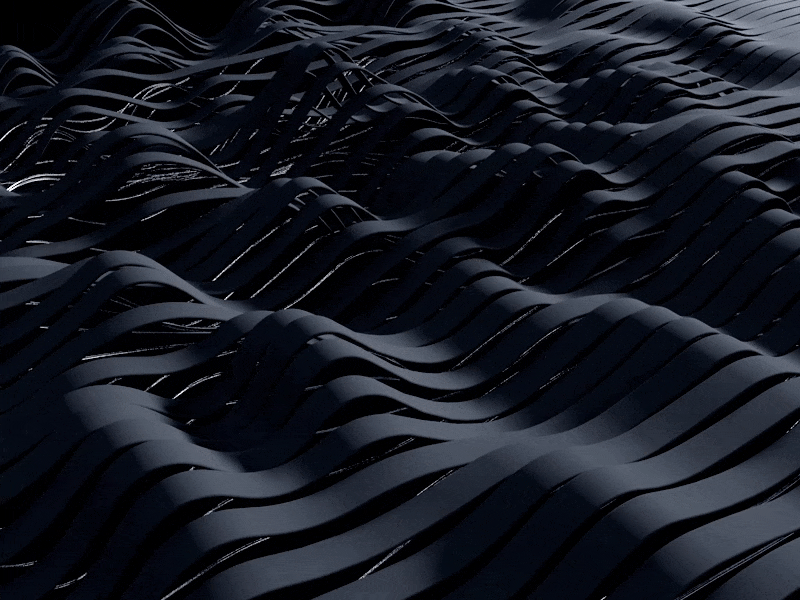 Waves 🌊 3d adobe animation c4d c4dtoa cinema4d design designinspiration digitalart gif maxon photoshop