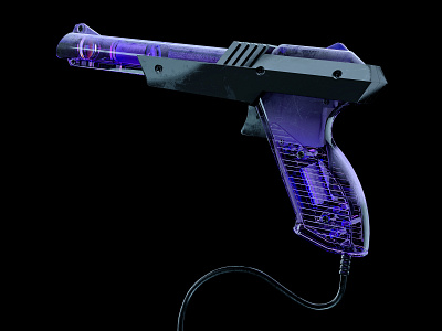 Atomic Purple Zapper 3d adobe c4d cinema4d design designinspiration digitalart maxon photoshop redshift3d