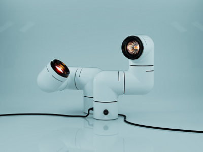 Tatu Lamp: White 3d adobe after effects c4d cinema4d design designinspiration digitalart maxon photoshop redshift3d