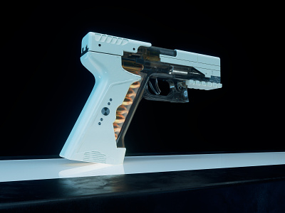 Ghost in the Shell: Major's Thermoptic Pistol III