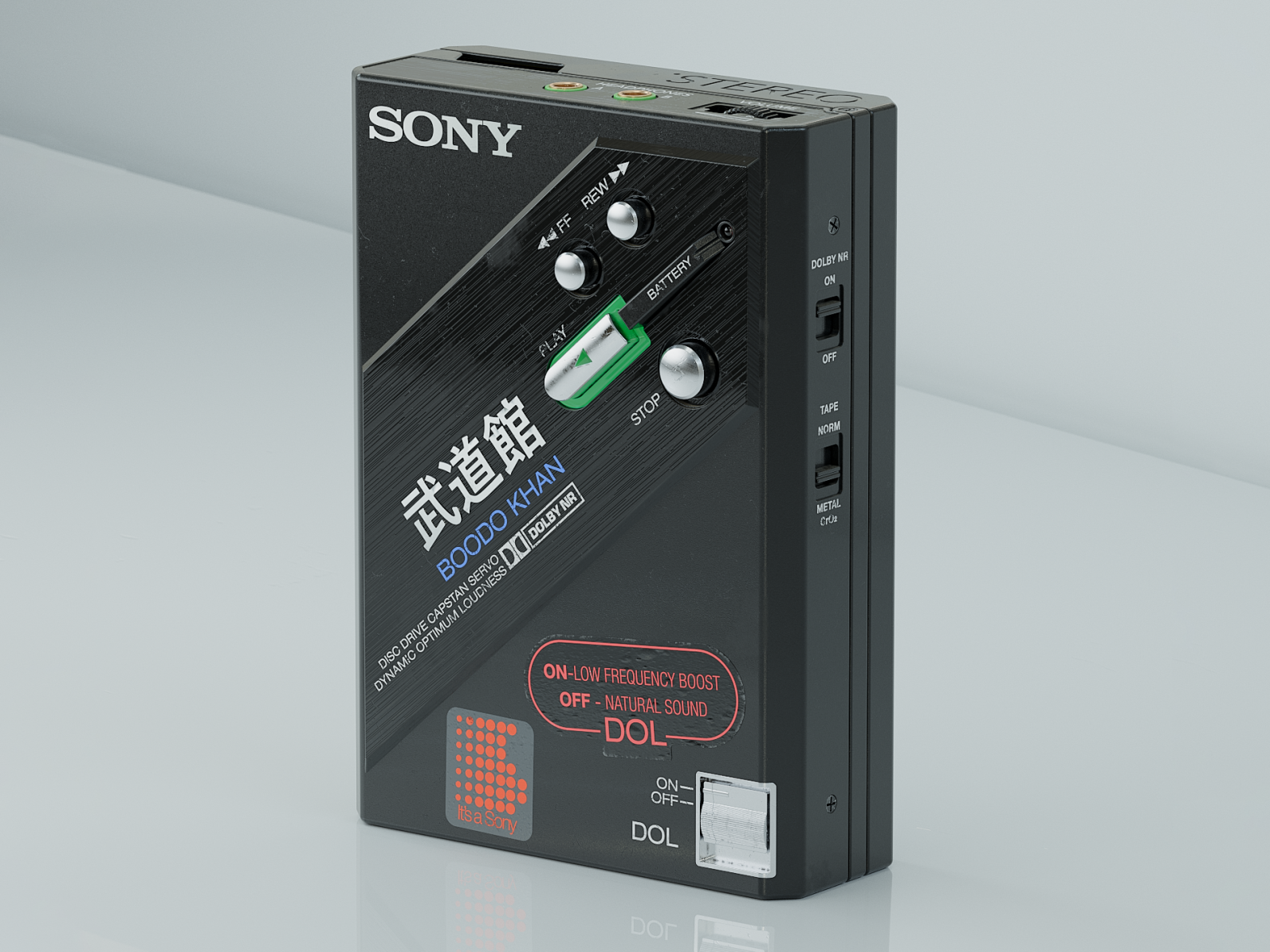 SONY DD-100 気持ち良し 武道館 BOODO KHAN WALKMANウォークマン