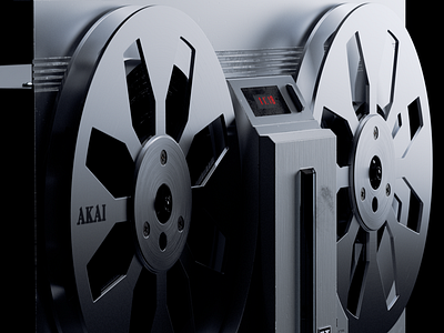 AKAI GX-77: V 3d adobe after effects autodesk c4d cinema4d design designinspiration digitalart fusion 360 hard surface modeling maxon photoshop redshift3d