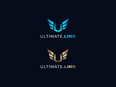 ULTIMATE.LIMO creative fiverr fiverr.com fiverrgigs flat graphic design logo logo designer minimal minimalist